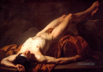 Hector Jacques Louis David Nacktheit Ölgemälde